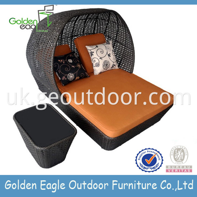 Aluminium Outdoor Double Beach Chair